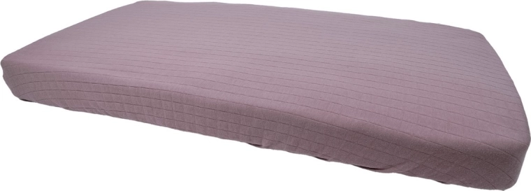 Lodger plahta za kolijevku slumber solid rose 40 × 80 cm
