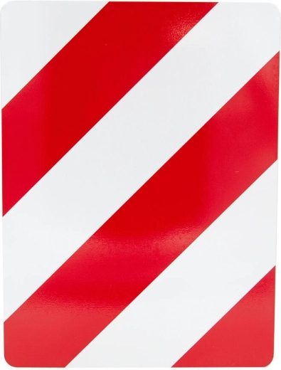 Reflektirajuća upozoravajuća tabla 30 × 40 cm desna aluminijska