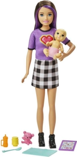 Barbie dadilja s bebom i dodacima