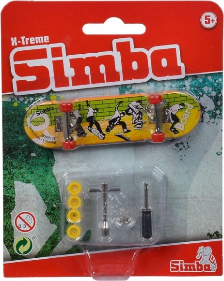 Prstovni fingerboard X‑TREME od SIMBA – mix 6 vrsta