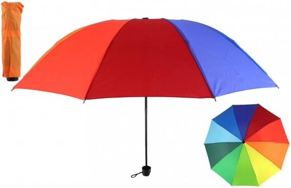 Preklopni kišobran s duginim bojama