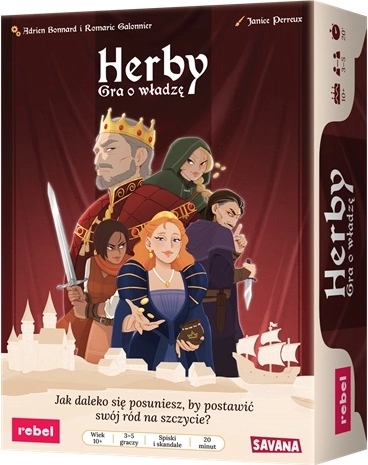 Rebel Herby (Emblems) – board game in Polish