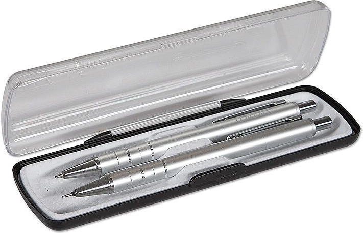 Poklon set Concorde Ring – srebrna kemijska olovka i mehanička olovka