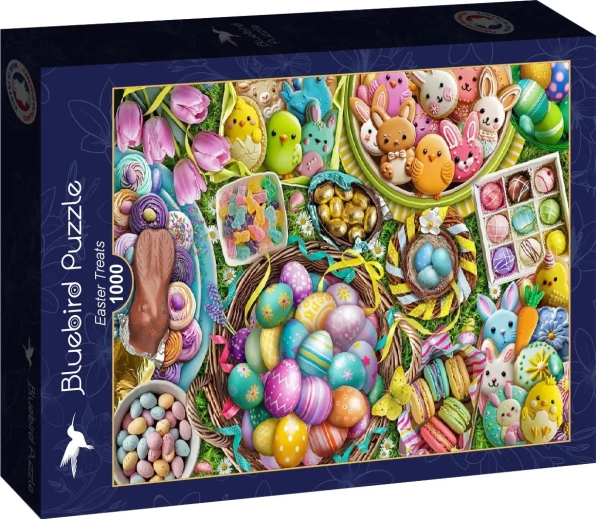 Bluebird puzzle Easter treats 1000 pieces