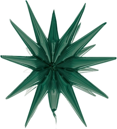 Folični 3D balon zvijezda – boja boce zelena 50 cm