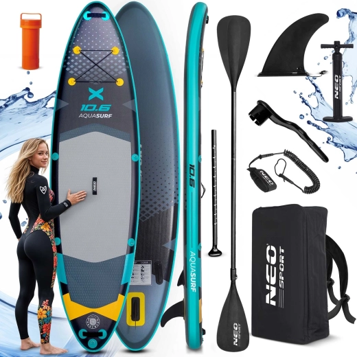 Nafukivi paddleboard Aquasurf 10’6 (320 × 84 × 15 cm)