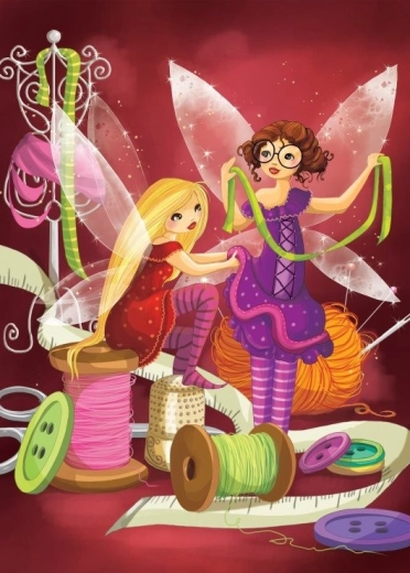 Bluebird puzzle Šivaće vile 300 dijelova