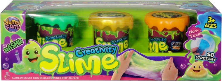 Slime plastelin – set od 3 boje
