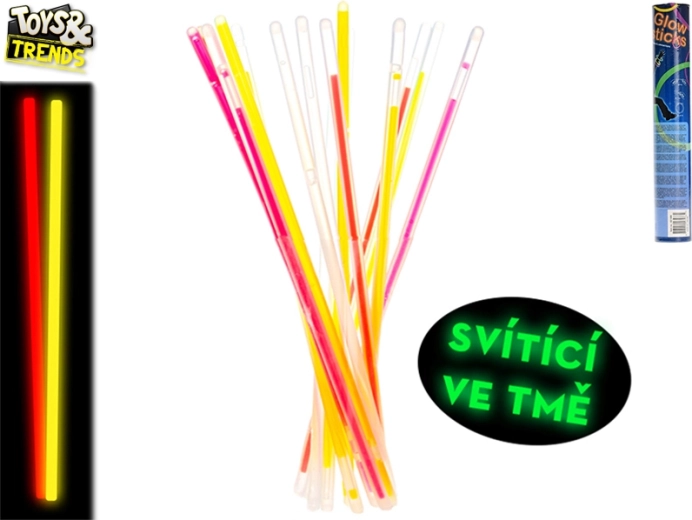 Svjetleće štapiće 20 cm – pakiranje 50 kom s konektorima