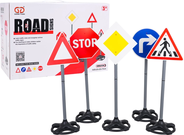 Mega set prometnih znakova za djecu