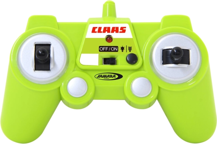 Remote-Controlled Claas Arion 660 Tractor with Tipping Trailer 1:24