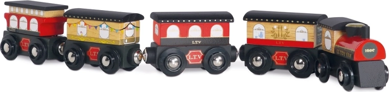 Royal Express Wooden Train with Carriages by Le Toy Van