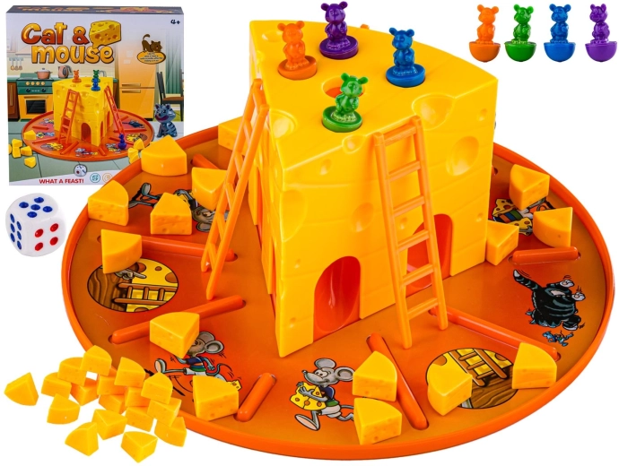 Family game Cat and Mice – Catch the Cheese