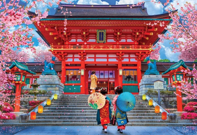 Puzzle Proljetna Sakura 1000 dijelova EUROGRAPHICS