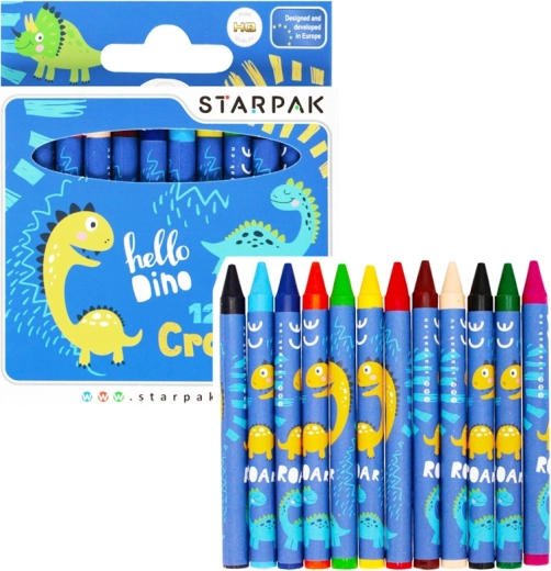 Dino Crayons - 1 pack