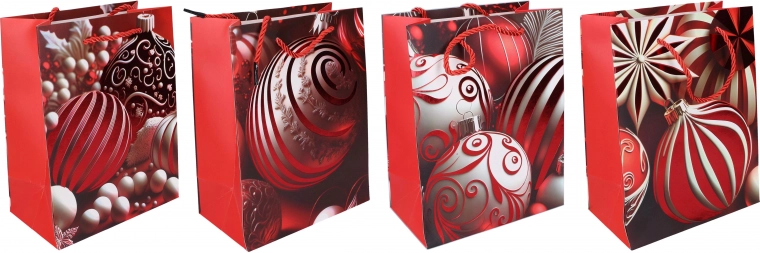 Poklon-vrećica S Božić 18 × 23 × 10 cm