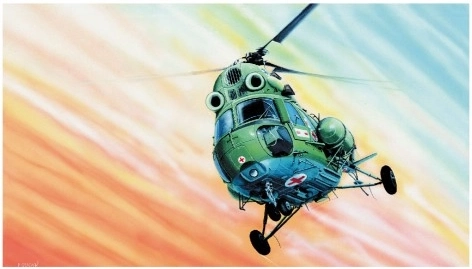 Model helikoptera MIL MI-2 Kliklak