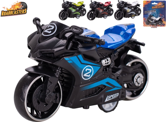 Roadblasters metalni motor s povlačenjem unatrag 9 cm