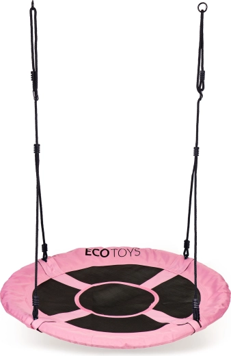 Vrtna ljuljačka gnijezdo 100 cm Pink Ecotoys