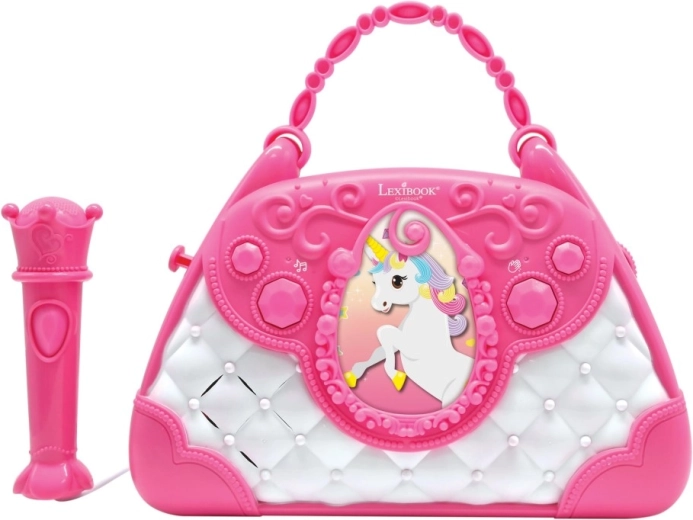 Lexibook dječja karaoke torbica s mikrofonom Jednorog