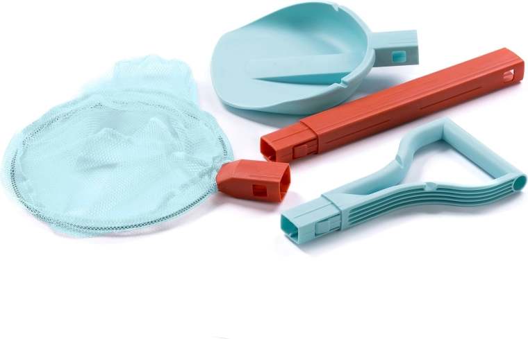 Schildkröt plažni set 2-u-1 s lopaticom i mrežicom