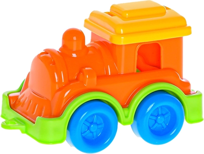 Plastični vlakić 10 cm s slobodnim pogonom