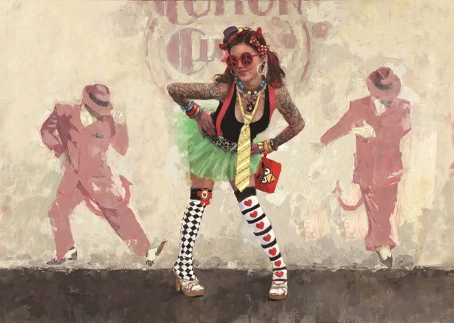 Puzzle Anđeo s đavlom u tijelu - 1000 dijelova