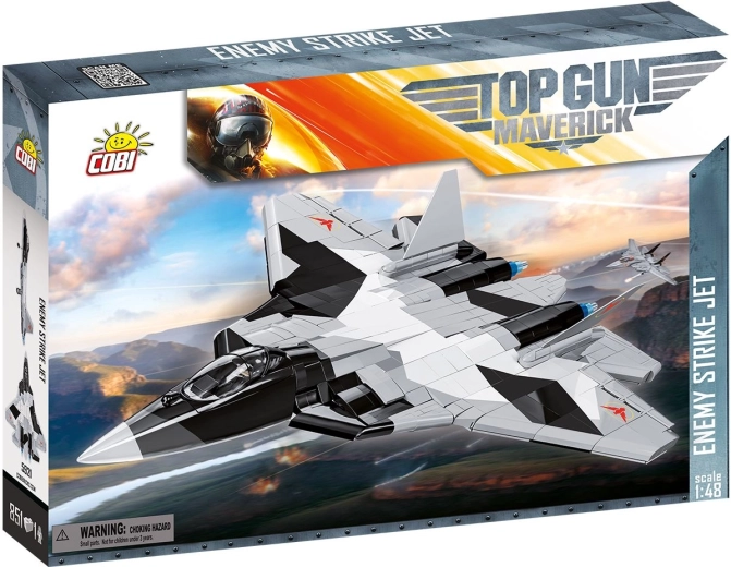 COBI Top Gun: Maverick enemy fighter Su-57 Felon 1:48