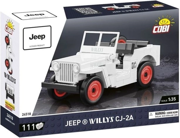 Cobi Youngtimer Jeep Willys CJ-2A građevni set 1:35 (111 dijelova)