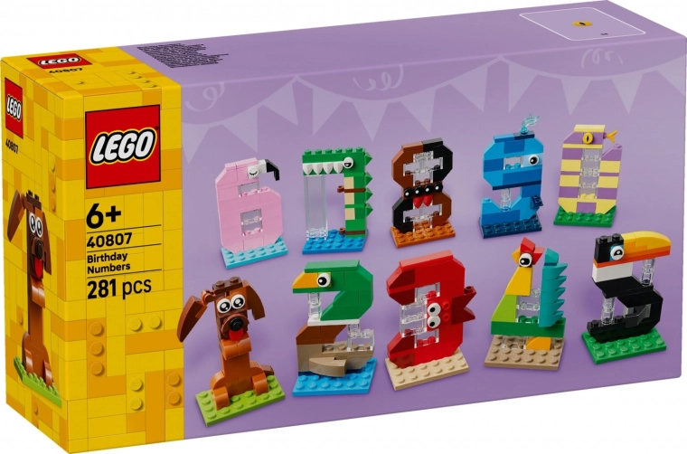 LEGO Iconic rođendanski brojevi