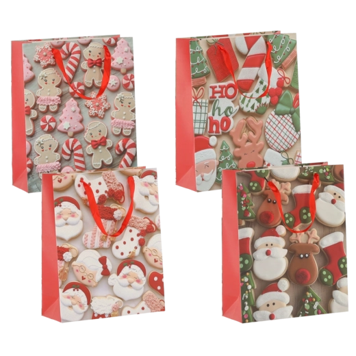 Božićna poklon-vrećica XMAS 30 × 42 × 12 cm