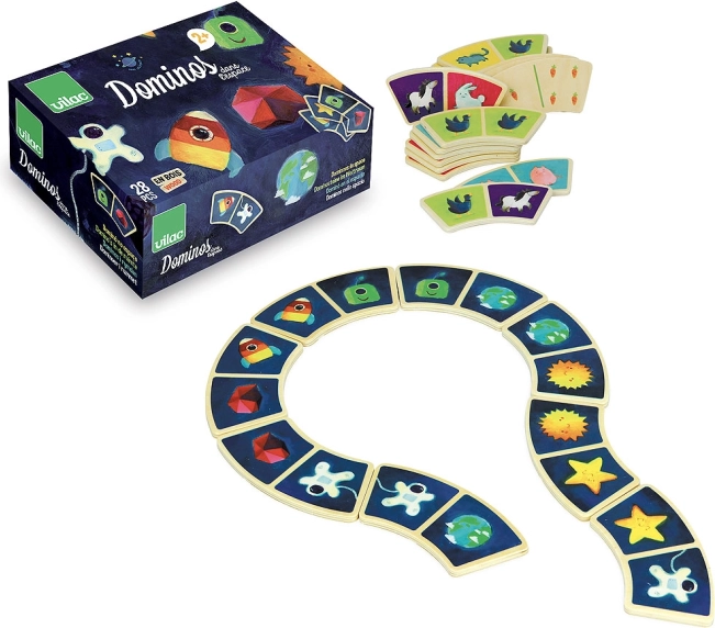 Svemirsko domino za djecu