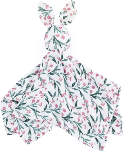 Petite&Mars bambusova muslinska mazilica Hugo Pink Meadow