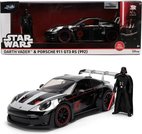 Jada Star Wars Porsche 911 GT3 RS 1:24 s figuricom Dartha Vadera - 1 kom