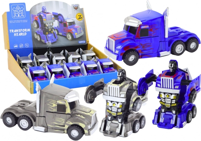 Auto-robot teretni kamion 2v1 robot 2 boje