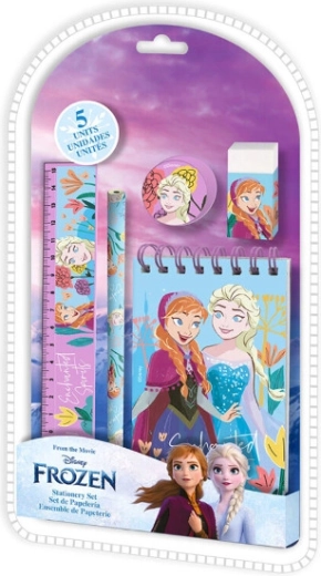 Školski set pribora za pisanje Frozen (Snježno kraljevstvo) 5 kom