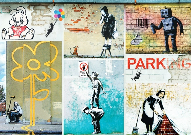 Puzzle EUROGRAPHICS Banksy 1000 dijelova