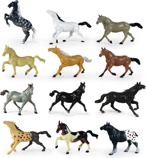 Plastični konjići 17 cm – set kolekcionarskih figurica