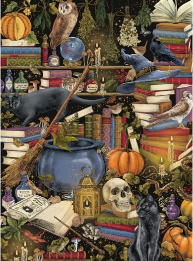 Puzzle GIBSONS The Art File: čarobnjaštvo 1000 dijelova