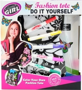 Ruksak za bojanje za djecu s flomasterima za tekstil