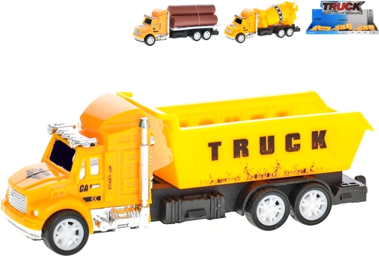 Građevinska vozila na zamašnjak 12,5 cm – set 3 vrste