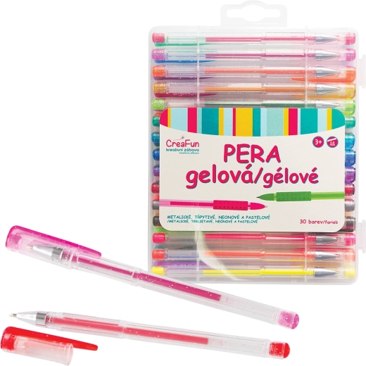 CreaFun gel olovke – set od 30 boja