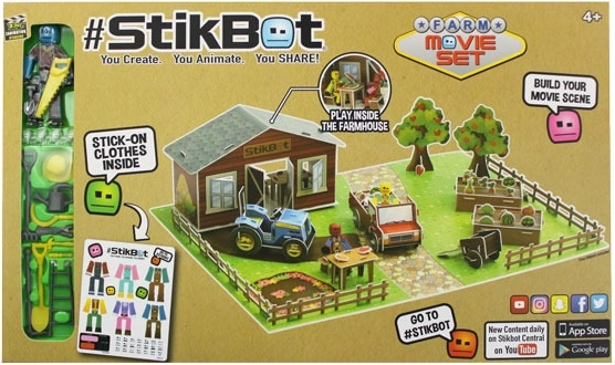 Stikbot filmski set piratski brod ili farma