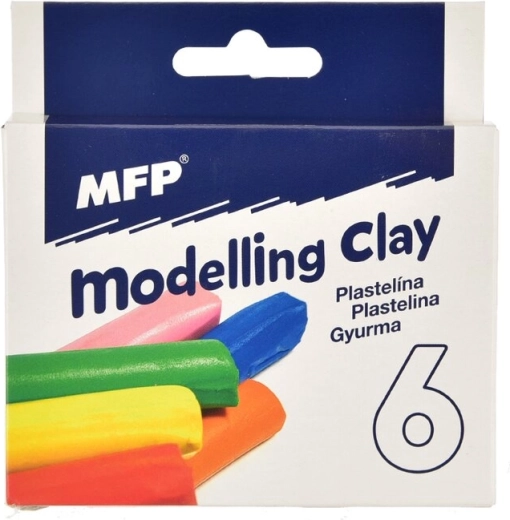 Modelirna masa 6 kom (6×100 g)