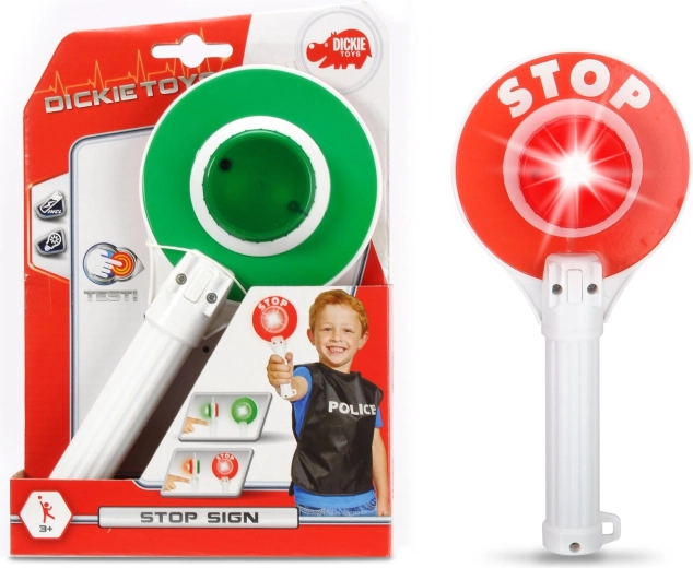 Dickie Double-Sided Police Stop Light 25 cm