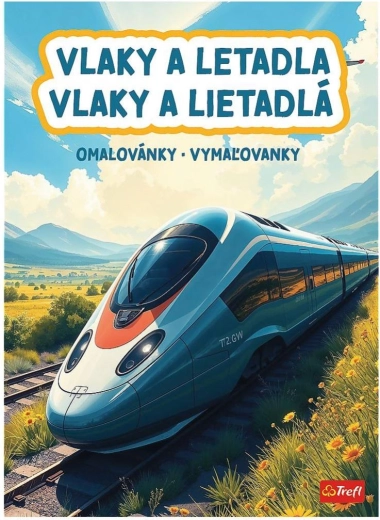 Bojanke vlakovi i zrakoplovi 20 × 27,5 cm