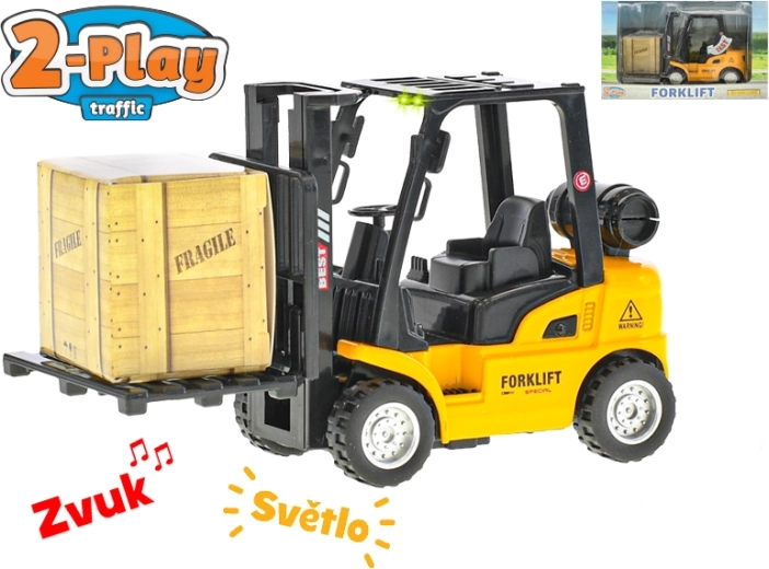 Viličar 2-Play Traffic 14 cm sa svjetlom i zvukom