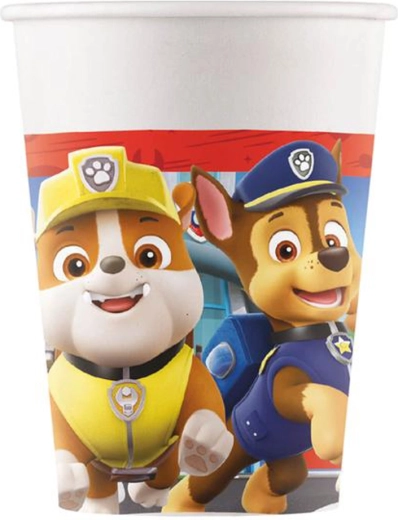 Papirnate čaše PAW PATROL 200 ml, 8 kom
