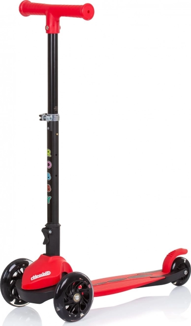Rolly Skuter s LED svjetlima Crvena