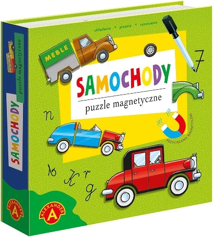 Magnetična slagalica – automobili